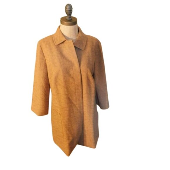 Chico's Size M Medium (1) Textured Jacquard Jacket NWT $149 - Picture 4 of 5